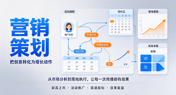 利州区营销策划